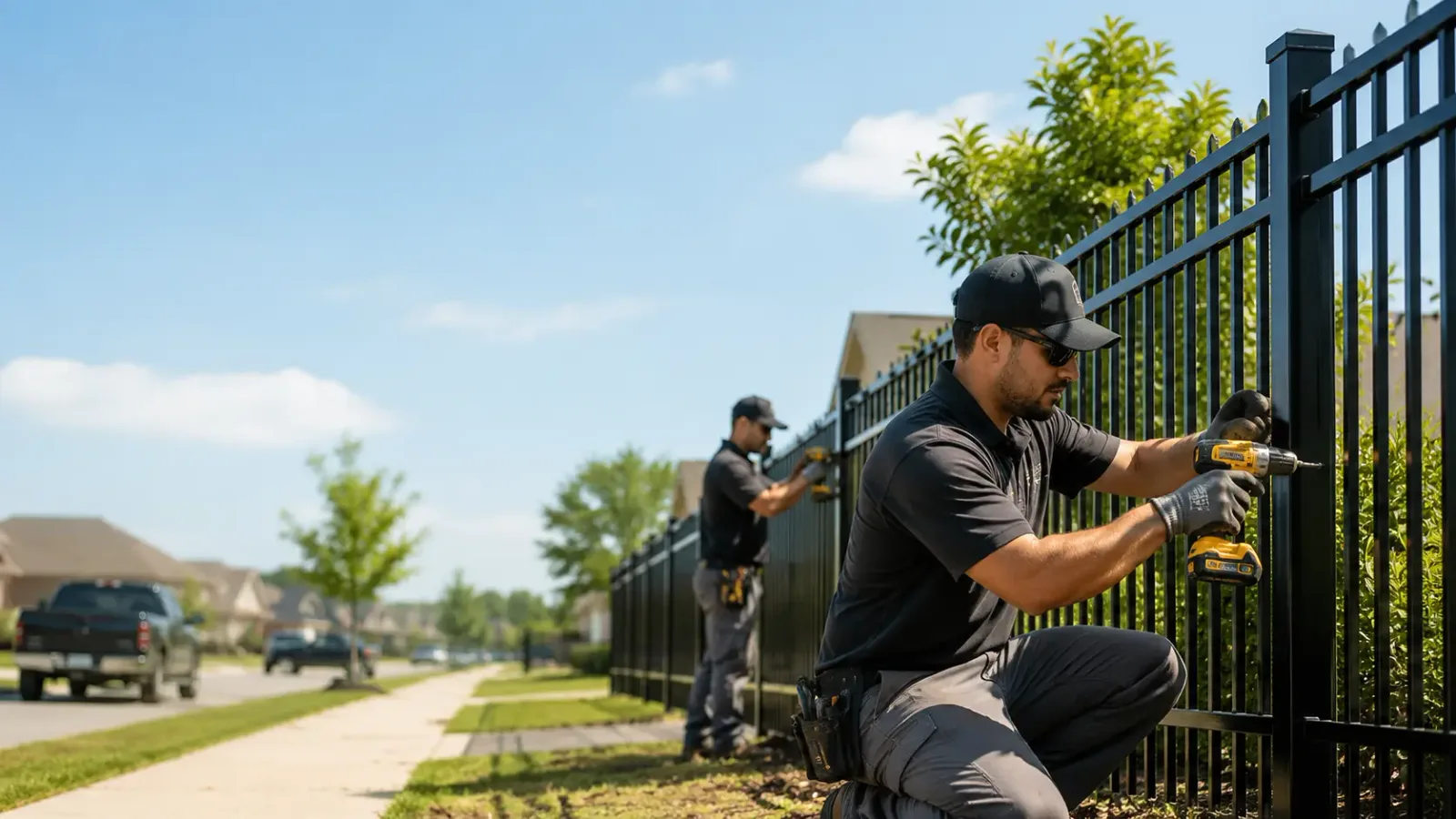 Metal Fence Installation in Channahon, IL